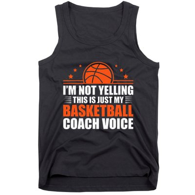 Cool Basketball Coach For Team Basketball Coaching Tank Top