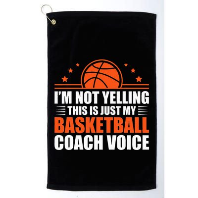 Cool Basketball Coach For Team Basketball Coaching Golf Towel