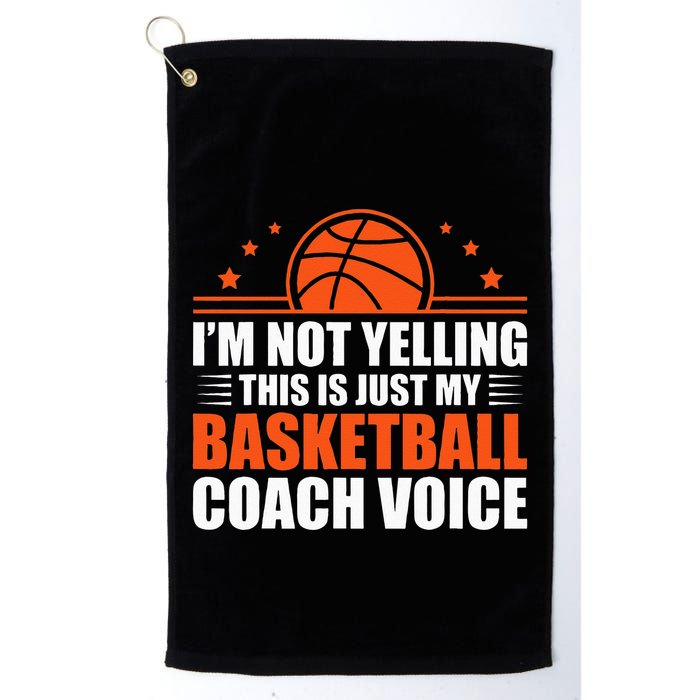 Cool Basketball Coach For Team Basketball Coaching Golf Towel