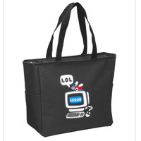 Computer Bug Zip Tote Bag