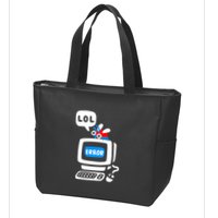 Computer Bug Zip Tote Bag