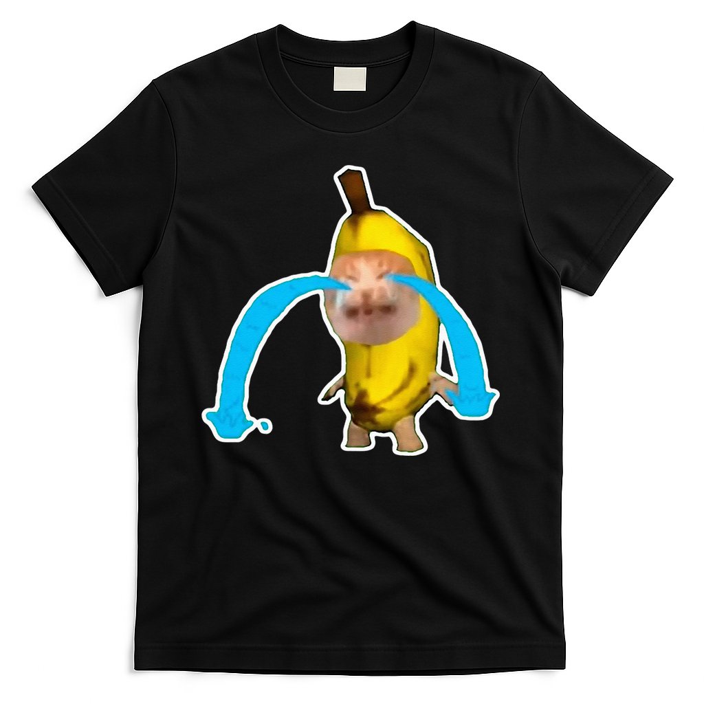 Crying Banana Cat Meme T-Shirt