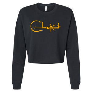 Clutch Band Cropped Pullover Crew