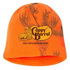 Cappy Barrel; Capybara Country Store Logo Kati - Camo Knit Beanie