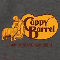 Cappy Barrel; Capybara Country Store Logo Vector Backpack