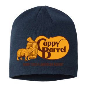 Cappy Barrel; Capybara Country Store Logo Sustainable Beanie