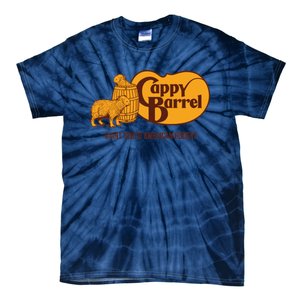 Cappy Barrel; Capybara Country Store Logo Tie-Dye T-Shirt