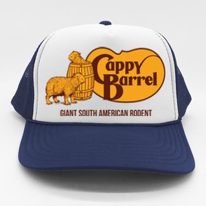 Cappy Barrel; Capybara Country Store Logo Trucker Hat