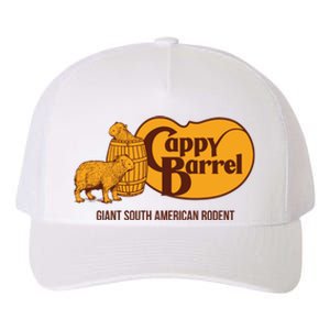 Cappy Barrel; Capybara Country Store Logo Yupoong Adult 5-Panel Trucker Hat