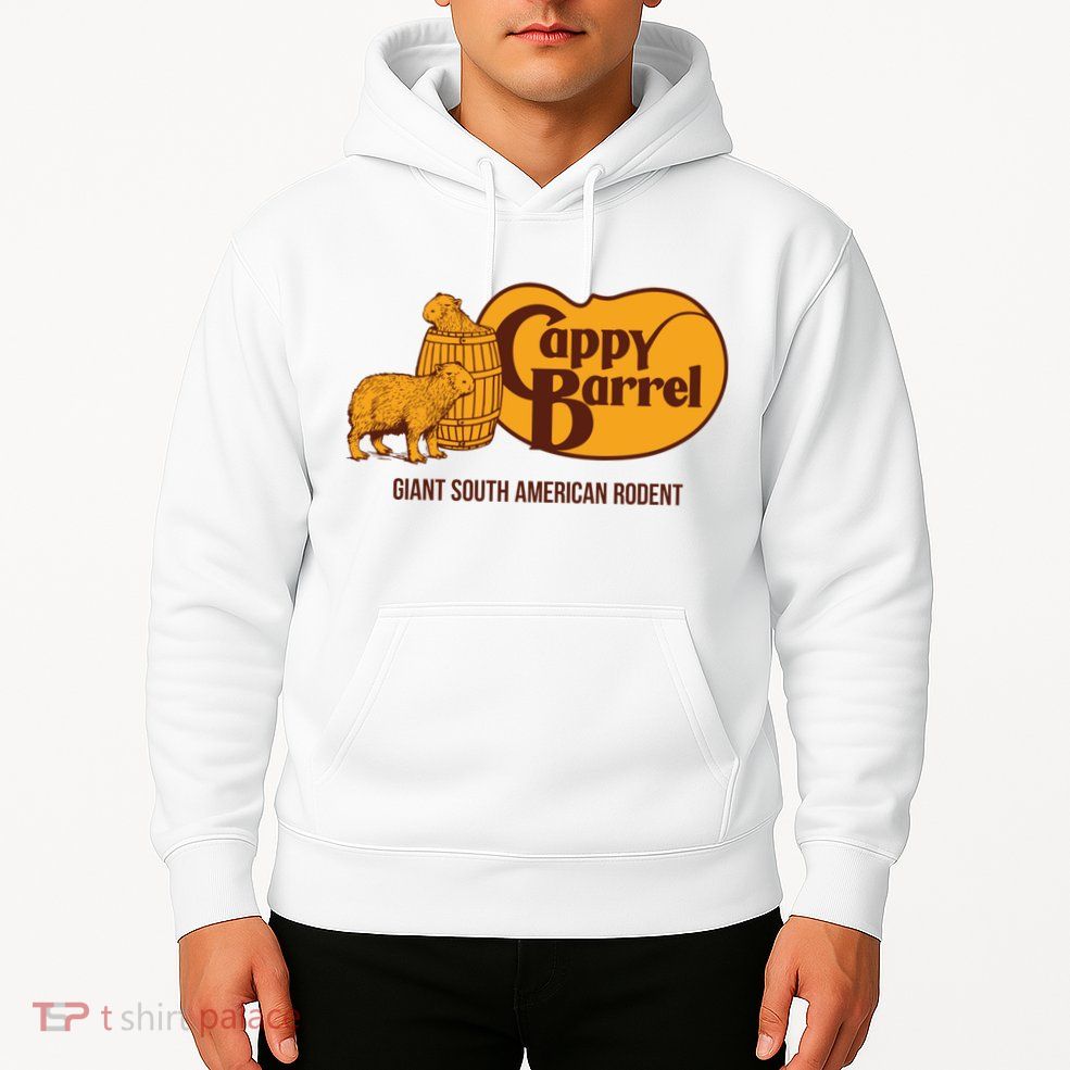 Cappy Barrel; Capybara Country Store Logo Hoodie
