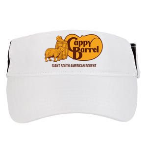 Cappy Barrel; Capybara Country Store Logo Adult Drive Performance Visor