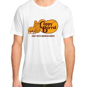 Cappy Barrel; Capybara Country Store Logo Adult ChromaSoft Performance T-Shirt