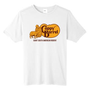 Cappy Barrel; Capybara Country Store Logo Tall Fusion ChromaSoft Performance T-Shirt