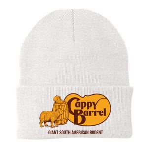 Cappy Barrel; Capybara Country Store Logo Knit Cap Winter Beanie