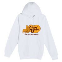 Cappy Barrel; Capybara Country Store Logo Premium Pullover Hoodie