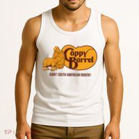 Cappy Barrel; Capybara Country Store Logo Tank Top