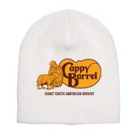 Cappy Barrel; Capybara Country Store Logo Short Acrylic Beanie