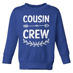 Cute Big Cousin Crew Big Cousin Crew Cousin Crew Gift Toddler Sweatshirt