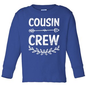 Cute Big Cousin Crew Big Cousin Crew Cousin Crew Gift Toddler Long Sleeve Shirt