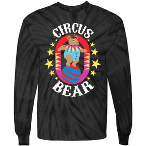 Circus Bear Circus Birthday Party Circus Costume Tie-Dye Long Sleeve Shirt