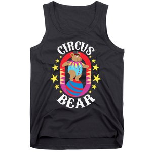 Circus Bear Circus Birthday Party Circus Costume Tank Top