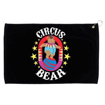 Circus Bear Circus Birthday Party Circus Costume Grommeted Golf Towel