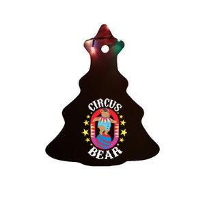 Circus Bear Circus Birthday Party Circus Costume Ceramic Tree Ornament