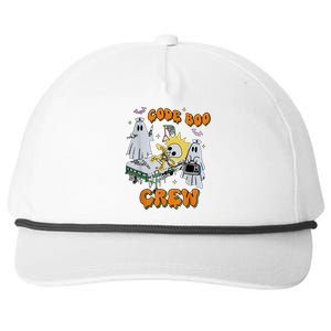 Code Boo Crew Funny Ghost Nurse Halloween Costume Nursing Snapback Five-Panel Rope Hat