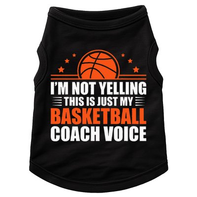 Cool Basketball Coach For Men Women Team Basketball Coaching Doggie Tank