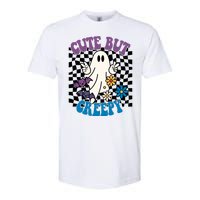 Cute But Creepy Funny Halloween Retro Softstyle CVC T-Shirt