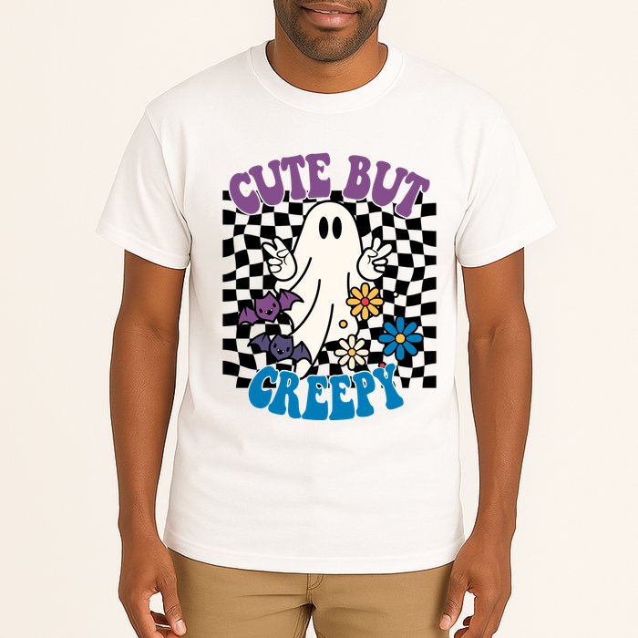 Cute But Creepy Funny Halloween Retro Tall T-Shirt