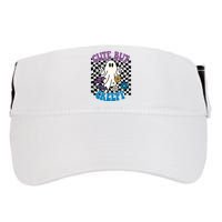 Cute But Creepy Funny Halloween Retro Adult Drive Performance Visor