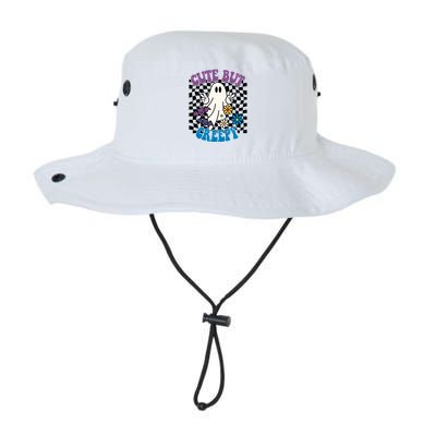 Cute But Creepy Funny Halloween Retro Bucket Hat