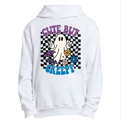 Cute But Creepy Funny Halloween Retro Urban Pullover Hoodie