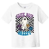 Cute But Creepy Funny Halloween Retro Toddler T-Shirt