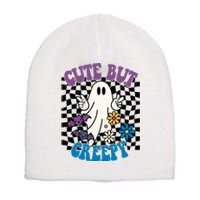 Cute But Creepy Funny Halloween Retro Short Acrylic Beanie