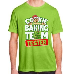 Cookie Baking Crew Christmas Cookie Baking Team Tester Adult ChromaSoft Performance T-Shirt