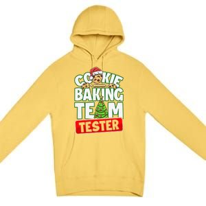 Cookie Baking Crew Christmas Cookie Baking Team Tester Premium Pullover Hoodie