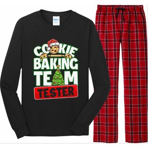 Cookie Baking Crew Christmas Cookie Baking Team Tester Long Sleeve Pajama Set