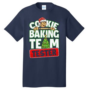 Cookie Baking Crew Christmas Cookie Baking Team Tester Tall T-Shirt