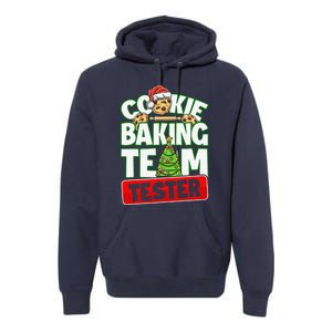 Cookie Baking Crew Christmas Cookie Baking Team Tester Premium Hoodie