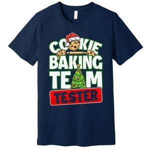 Cookie Baking Crew Christmas Cookie Baking Team Tester Premium T-Shirt