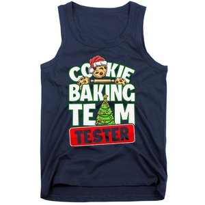 Cookie Baking Crew Christmas Cookie Baking Team Tester Tank Top