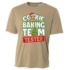 Cookie Baking Crew Christmas Cookie Baking Team Tester Cooling Performance Crew T-Shirt