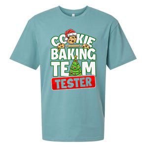 Cookie Baking Crew Christmas Cookie Baking Team Tester Sueded Cloud Jersey T-Shirt