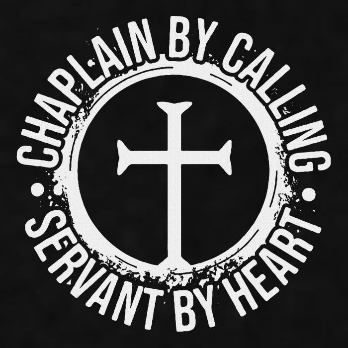 Chaplain By Calling Servent By Heart Christian Chaplain Ladies PosiCharge Tri-Blend Wicking Tank