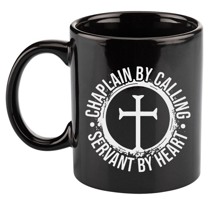 Chaplain By Calling Servent By Heart Christian Chaplain 11oz C Handle Ceramic Mug