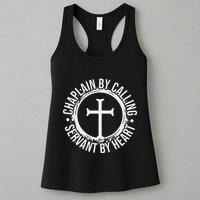 Chaplain By Calling Servent By Heart Christian Chaplain Womens Tank Top