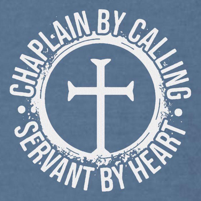 Chaplain By Calling Servent By Heart Christian Chaplain Garment-Dyed Sweatshirt
