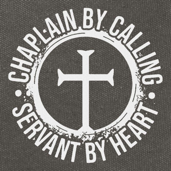 Chaplain By Calling Servent By Heart Christian Chaplain Cotton Canvas Backpack